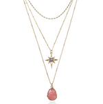 Three Layer Star & Druzy