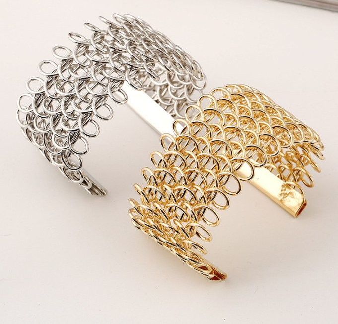 Metal Chain Cuff