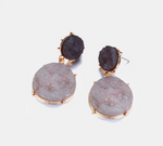 Drop Down Gemstone Earrings