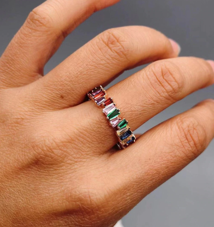 Multicolor Date Night Ring