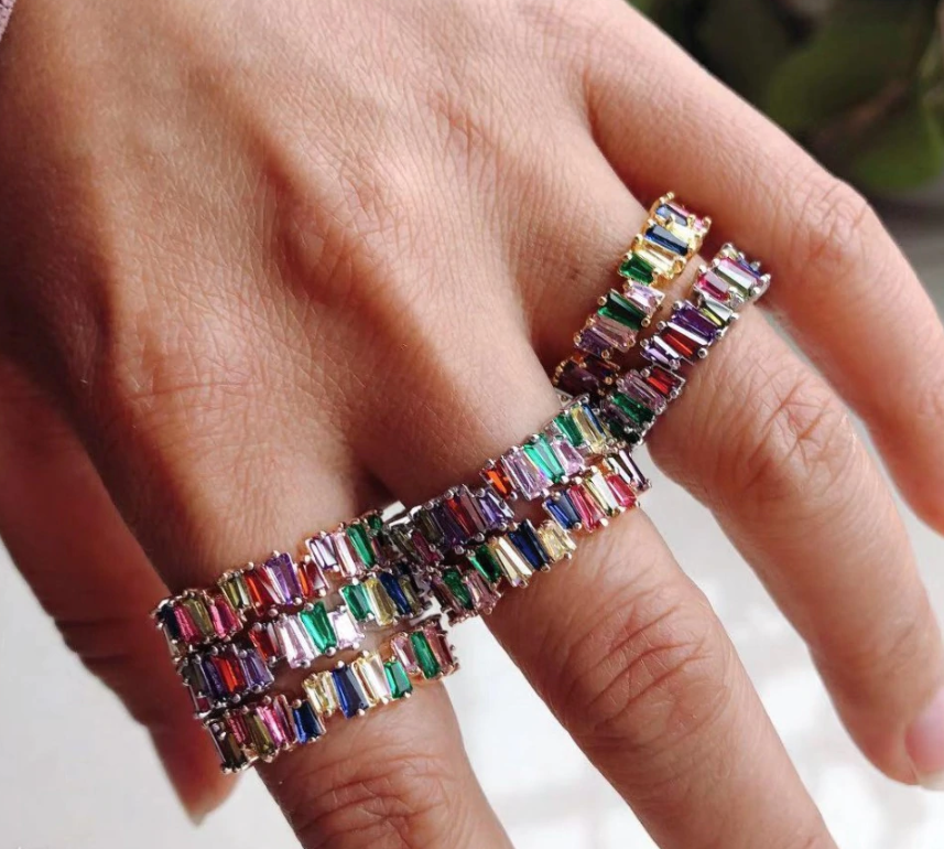Multicolor Date Night Ring