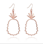 Bikini Bottom Pineapple Earrings